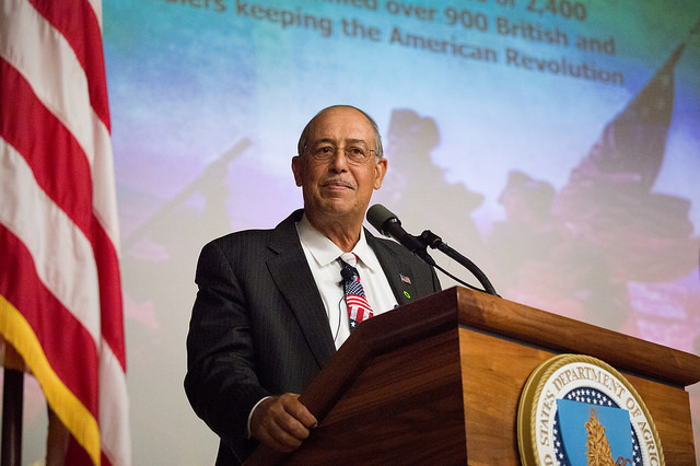 U.S. Department of Agriculture (USDA) Veterans Day Celebration – Honoring All Who Served, at the USDA headquarters’ Jefferson Auditorium, in Washington, D.C. on Tuesday, Nov. 4, 2014. Keynote speaker (U.S. Army) Lt. General (Retired) Russel L. Honoré. USDA Photo by Lance Cheung.